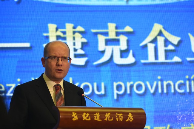 Česká média o návštěvě premiéra Bohuslava Sobotky v Číně